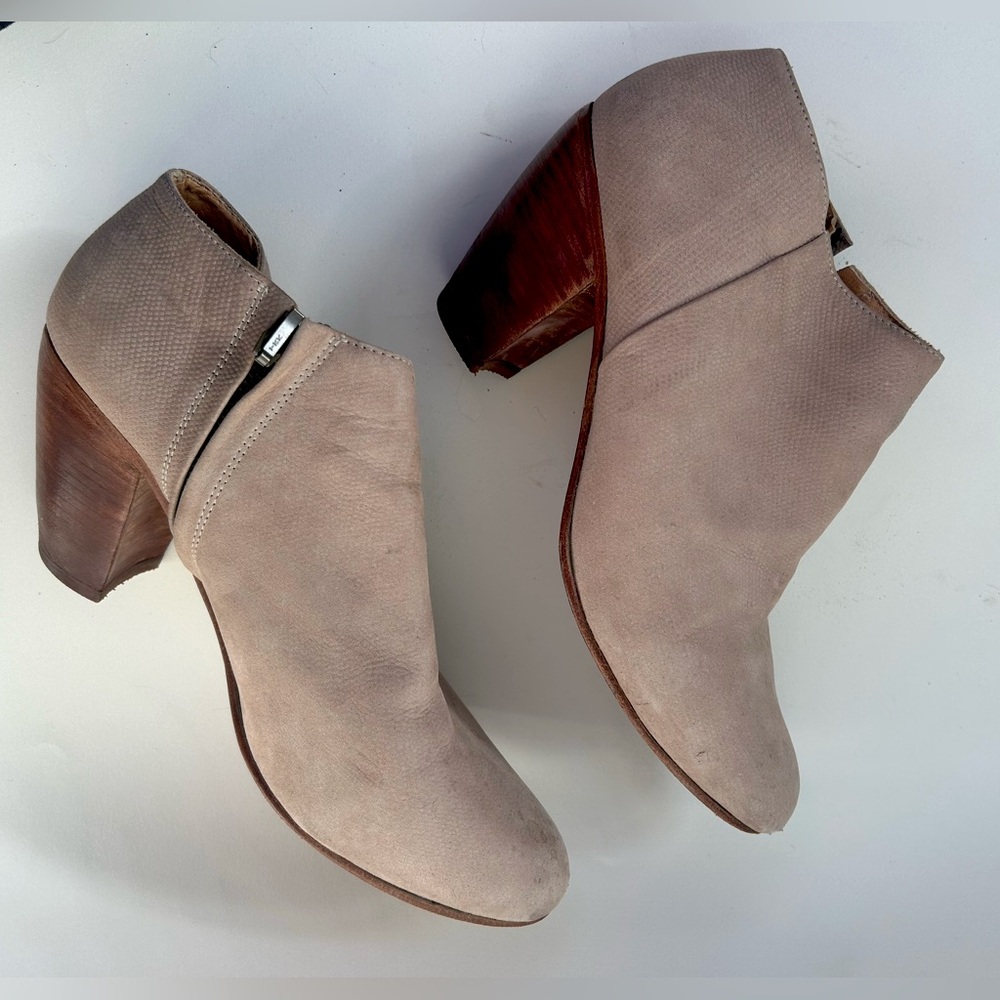Dieppa Restrepo leather booties size 10